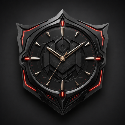 FlipOG Vanguard X1 – Luxury Gaming Wall Clock