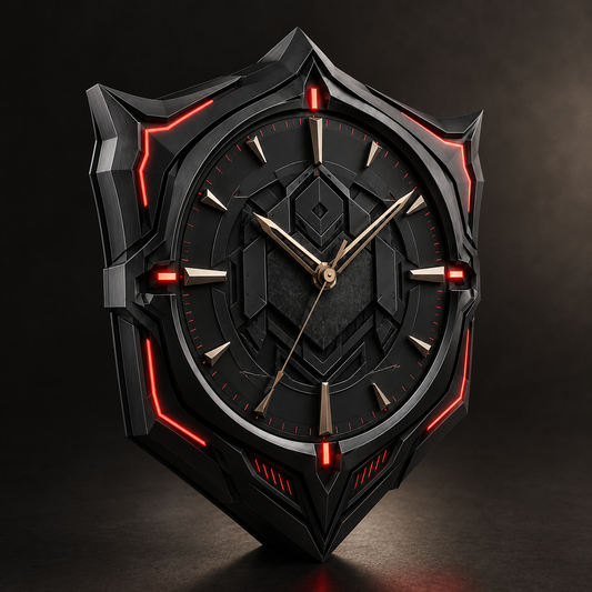 FlipOG Vanguard X1 – Luxury Gaming Wall Clock