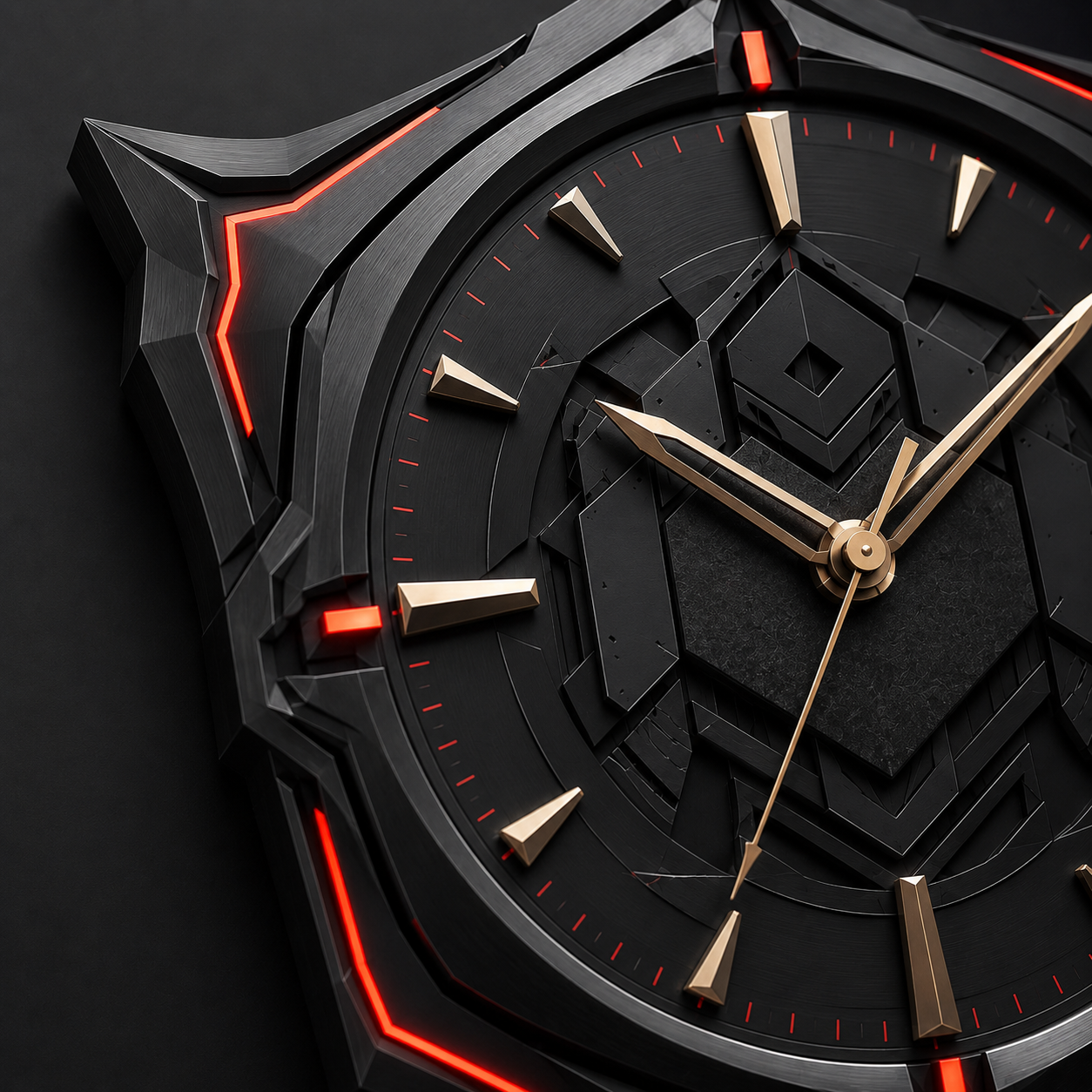 FlipOG Vanguard X1 – Luxury Gaming Wall Clock